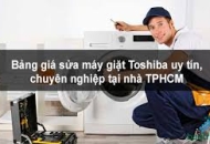 Sửa máy giặt Toshiba