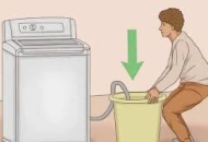 Cách xả hết nước trong máy giặt