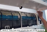 Hướng dẫn thay thế mặt nạ lắp đặt treo tường