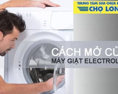 Máy giặt Electrolux không mở được cửa: #3 Lý do 