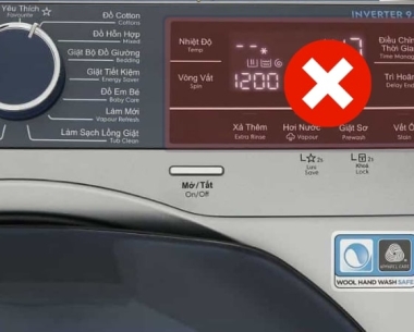 Máy giặt Electrolux bị liệt cảm ứng: Nguyên nhân 
